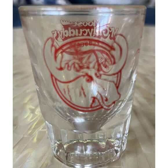 Shot Glass Vintage 80s Barware Heavy Beveled Base Bar Shooter Hawaii Souvenir 3" - Picture 2 of 4